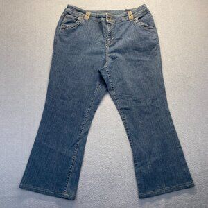 Motto Jeans Womens Size 26W Blue Denim Cotton Blend Five Pockets Casual